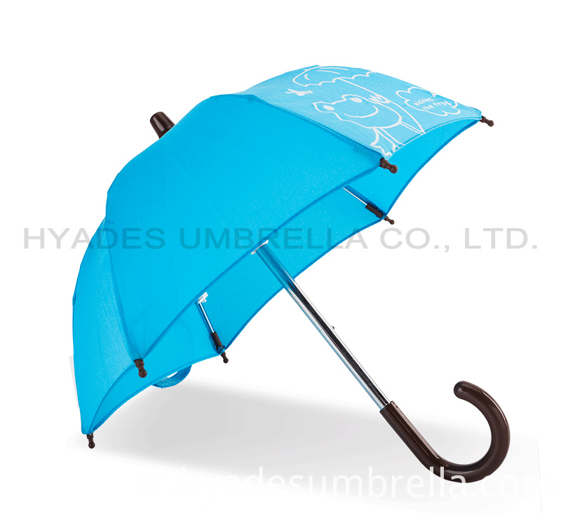 Petit jouet décoratif parapluie de couleur bleue Small Decorative Toy Umbrella Blue Color